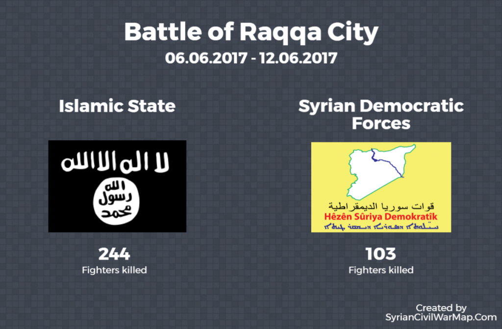 Raqqa Casualties Statistics