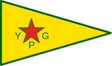 YPG - People's Protection Units Flag